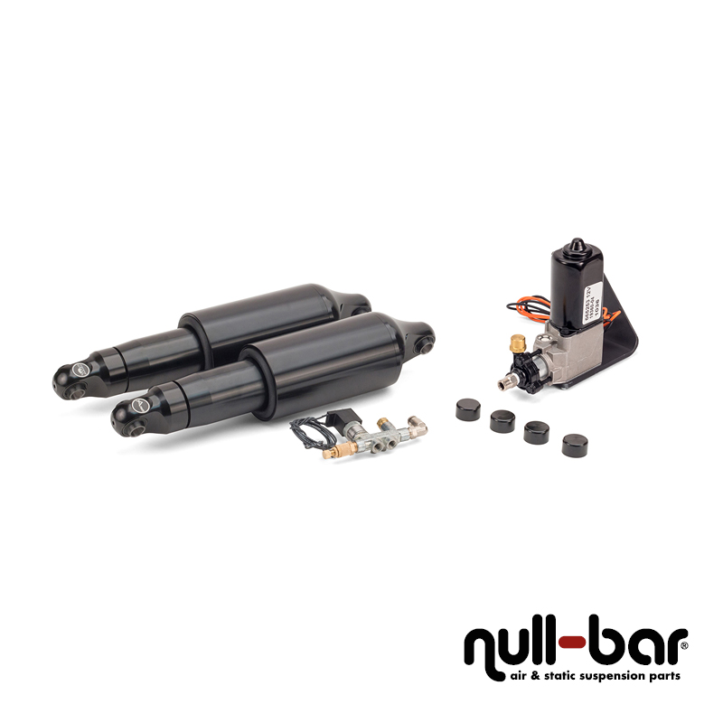 Kaufe Arnott Luftfahrwerk Ultimate Ride schwarz - Harley-Davidson Dyna 1991-2007 bei null-bar