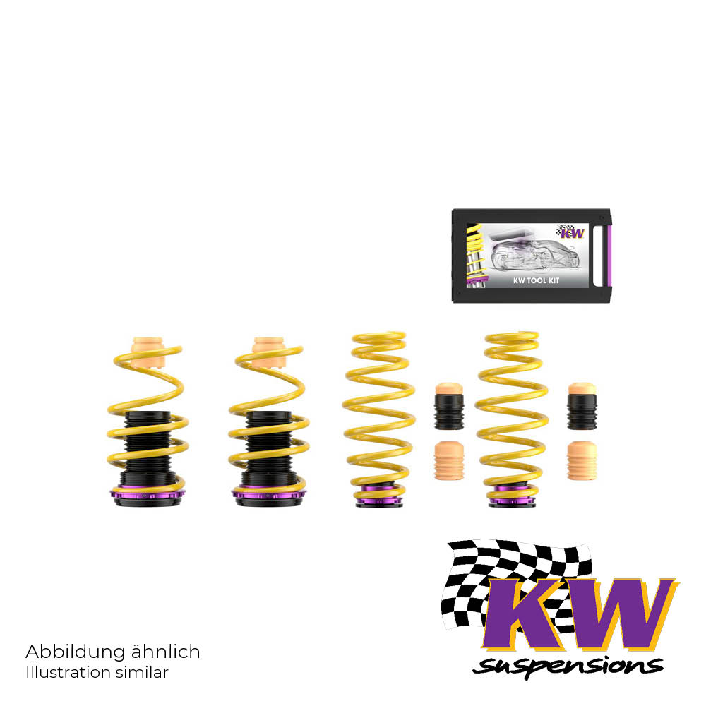 Kaufe KW Höhenverstellbarer Federnsatz (Gewindefedern) bei null-bar