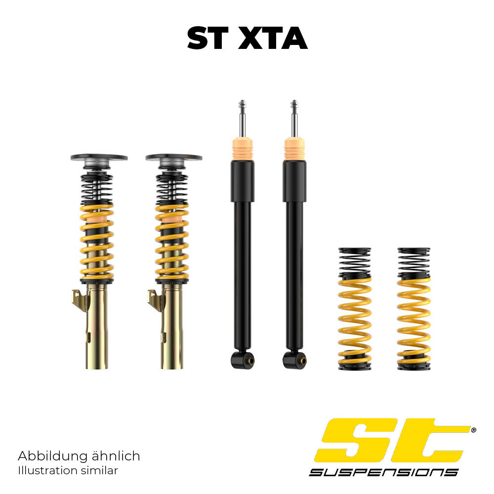 Kaufe ST Coilover suspension ST XTA galvanised steel (hardness-adjustable with support bearing) (Sport) bei null-bar