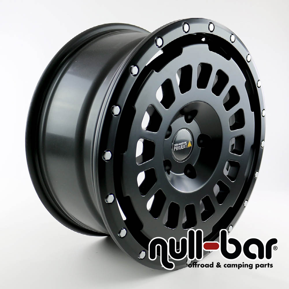 Kaufe TWIN-MONOTUBE-PROJEKT-AT18 | 8.5x18 ET47 5x120 | matt black bei null-bar