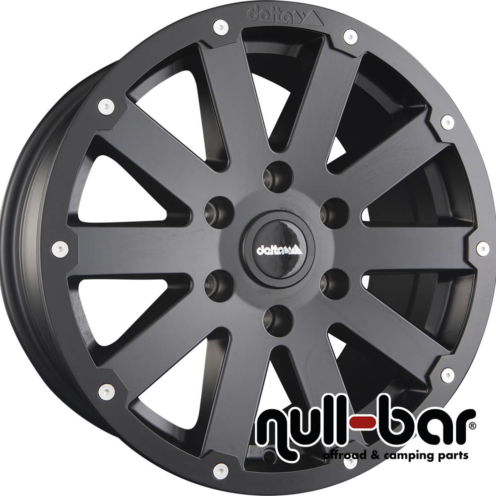 Kaufe Alurad Hanma | 8x17 ET40 5x120 | schwarz matt bei null-bar