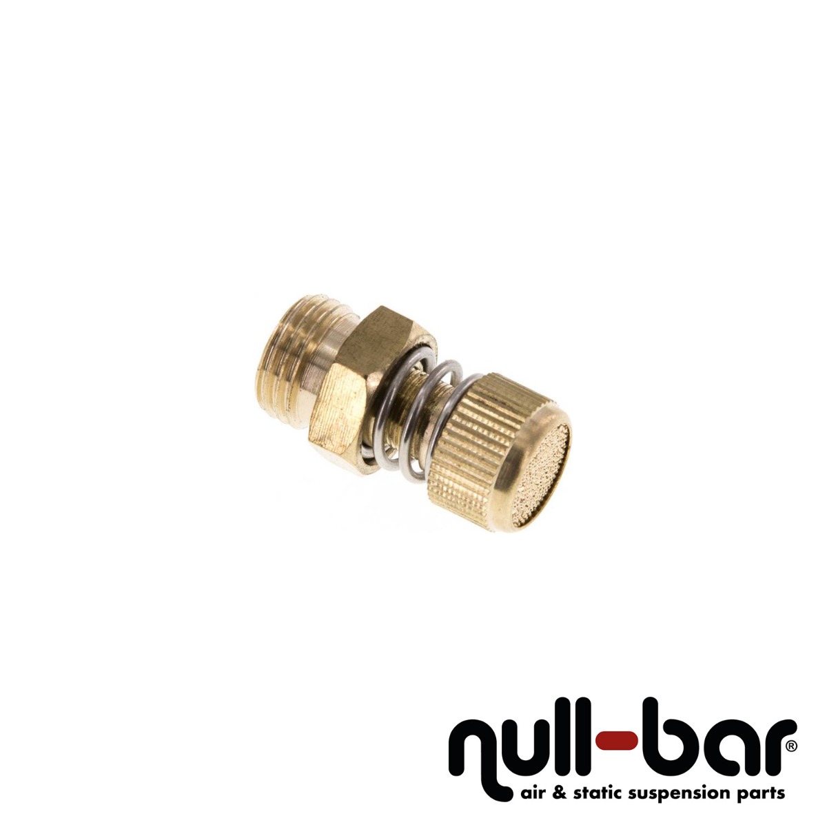 Kaufe Muffler with throttle - 1/4" G male thread bei null-bar