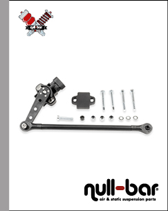 Kaufe null-bar Höhensensor mit Koppelstange und Befestigungsmaterial bei null-bar