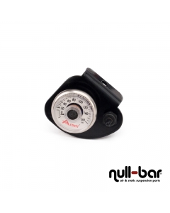 Arnott air suspension - Pressure gauge with toggle switch chrome for touring bikes