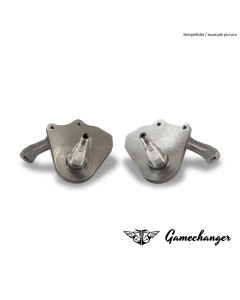 Gamechanger lowering steering knuckle (pair) - VW Beetle - Ball joint - drum brake