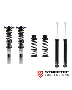 STREETEC ultraLOW Coilovers V2 stainless steel - 50mm with top mounts