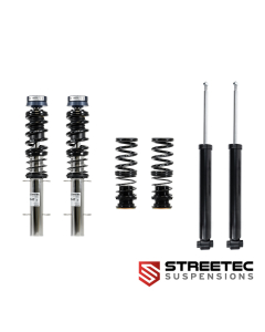 STREETEC ultraLOW Coilovers stainless steel - 2WD with top mounts