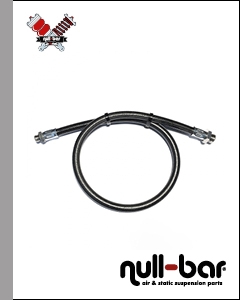Black flexible steel tube for struts / bellows I 0,5m