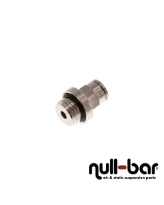 Push-in fitting Metall - 1/4" G male thread | 6 mm Push-in