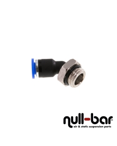Elbow fitting 45° - 1/4" G male thread | 6 mm Push-in