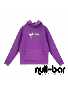 null-bar Hoodie 'Purple Magic'